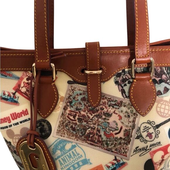 Dooney & Bourke Walt Disney World 40 Year Anniversary Bucket Tote Bag - Picture 3 of 12